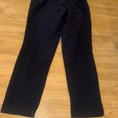 Crane Navy Full Gel Seat Jodphurs  - Ladies 32”