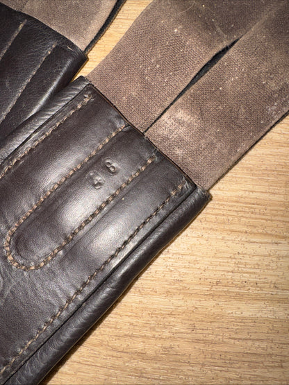 Havana Brown Padded Straight Cut Show Girth 48” Elasticated | Second Hand Tack