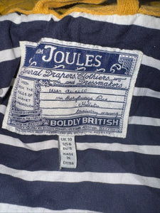 Joules Size 10 Mustard Quilted Jacket - Fox Head Button