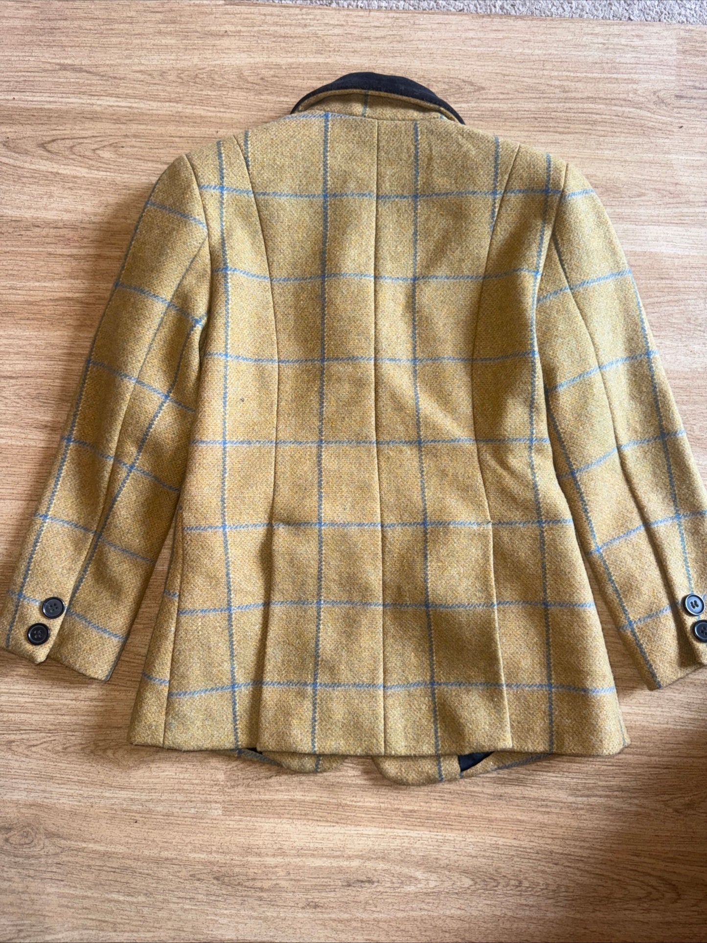 Sherwood Forest Green Tweed Show Jacket | Junior 26” Wool Nylon #13