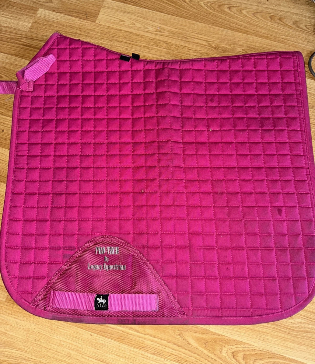 Legacy Straight Cut Pony / Cob Pink Saddle Pad - Dressage