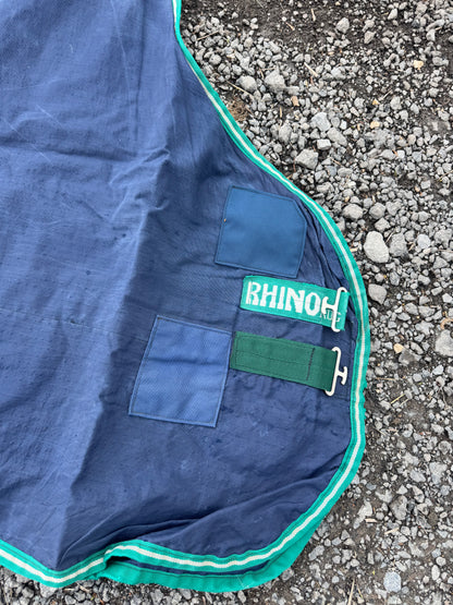Rhino 6’6 No Fill Turnout Rug | Waterproof 0gm Horse Reproofed