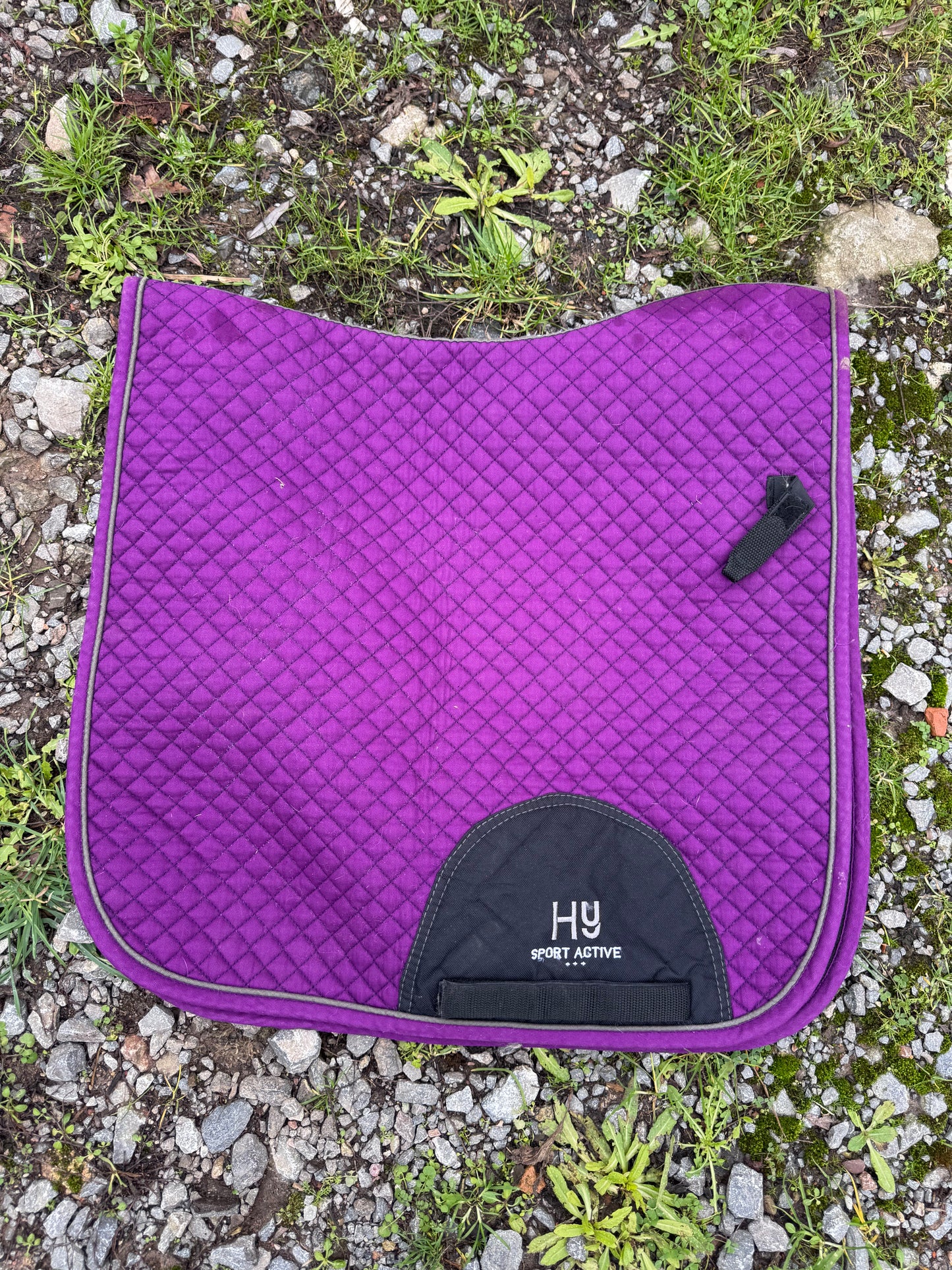 Hy Equestrian Purple Dressage Saddle Pad  - Cob Full