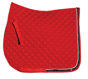 Rhinegold Elite Diamante Trimmed Saddle Cloth