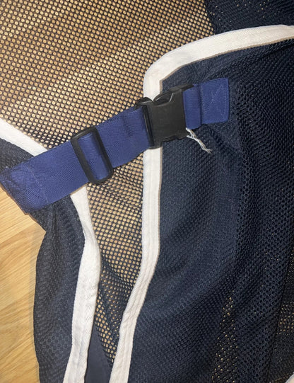 Navy Blue Scrim Net Cooler Rug 5’6 - Free Post