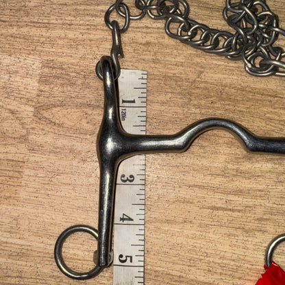 4.5” Ported Fixed Shank Weymouth #15