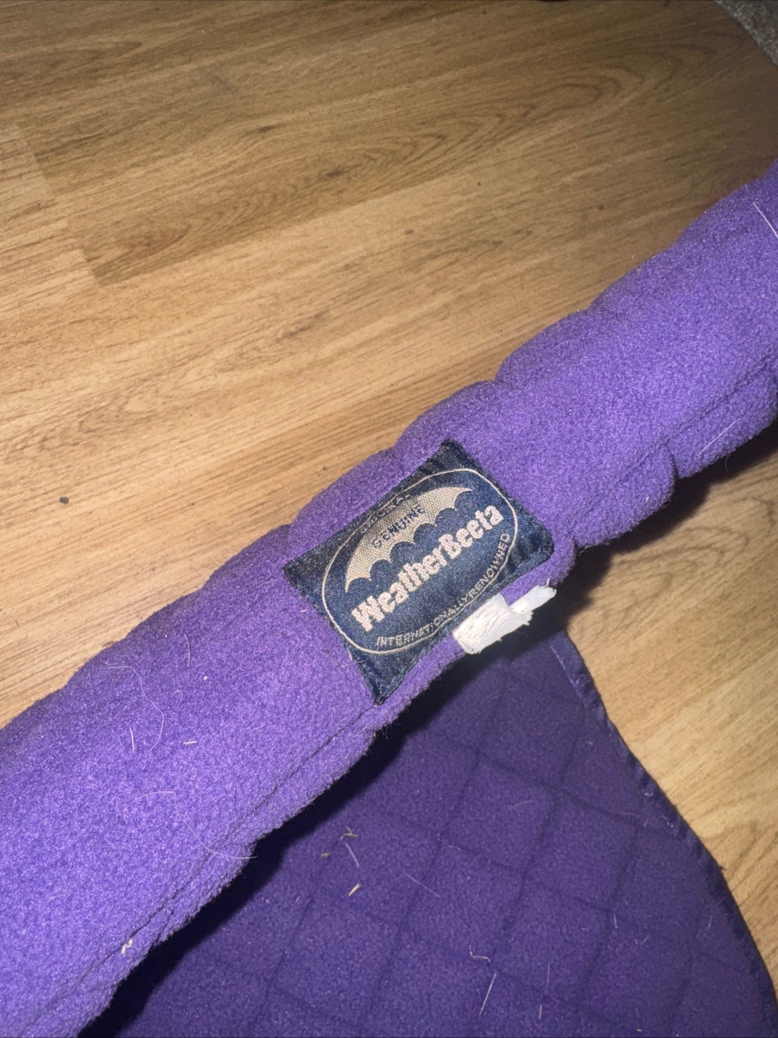 Weatherbeeta Cob Fleece Numnah - PURPLE