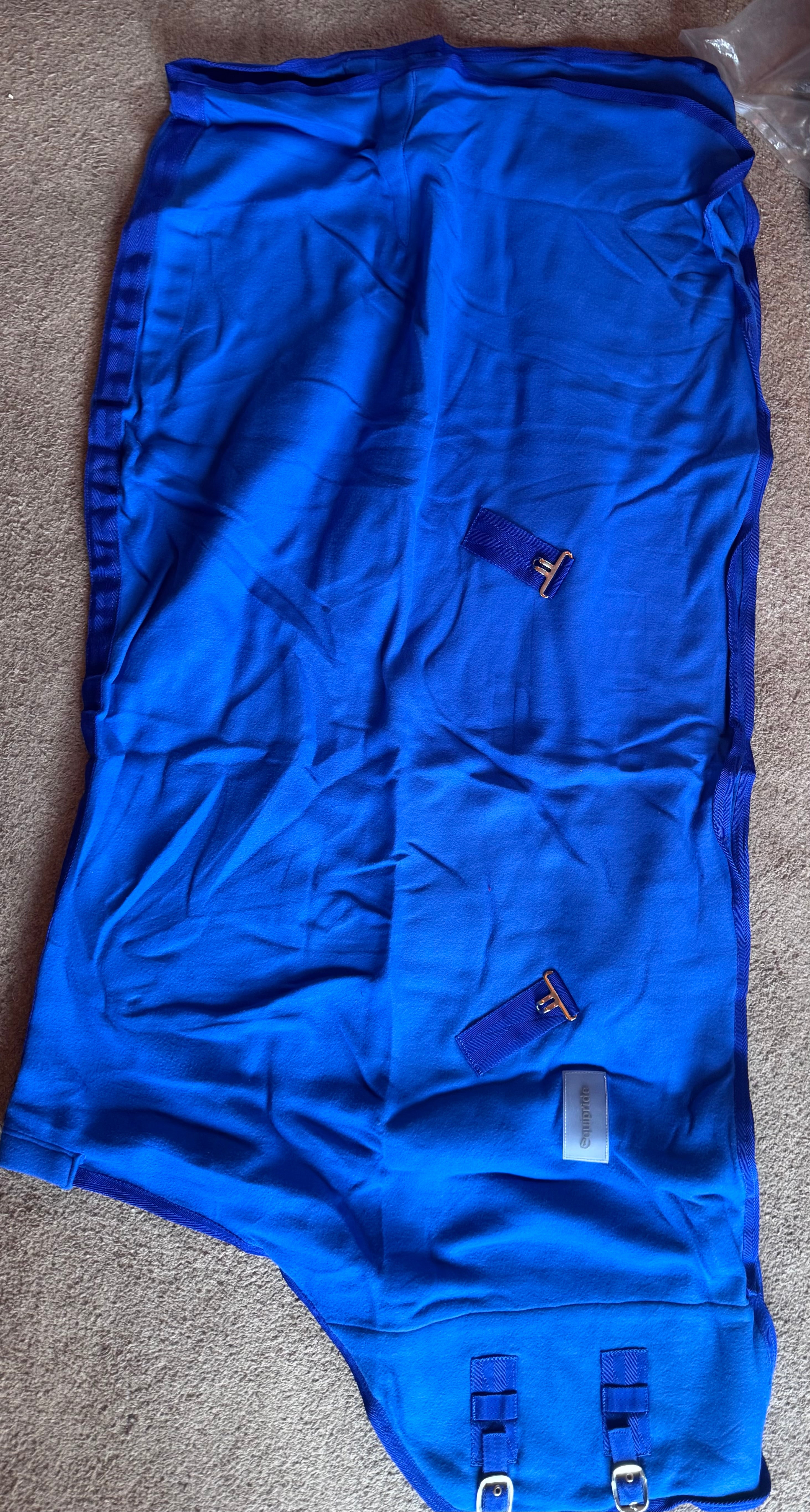 Equipride Blue Fleece Rug