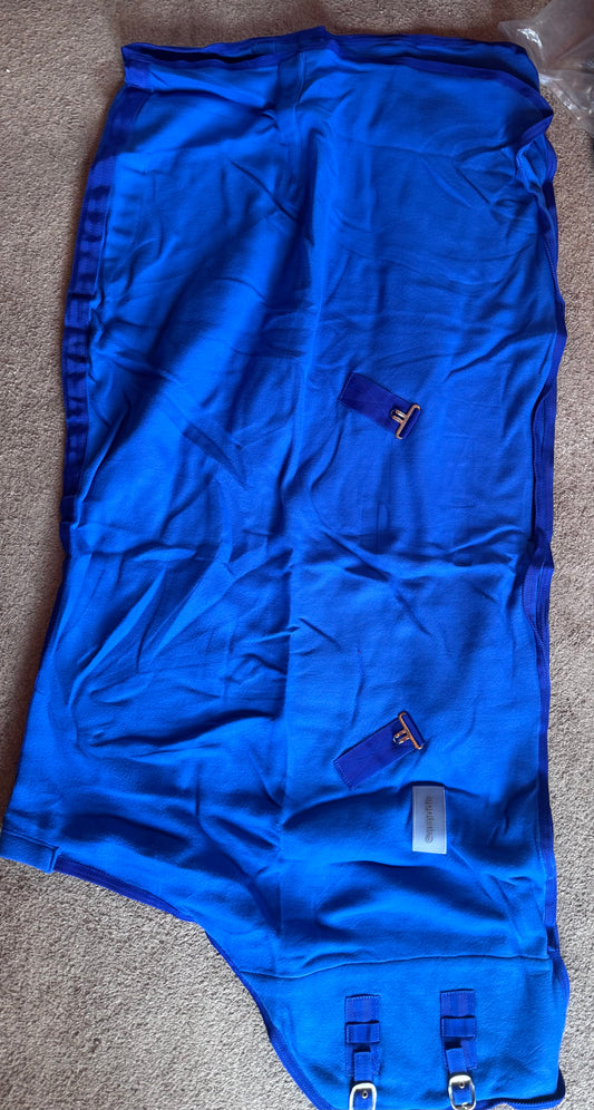 Equipride Blue Fleece Rug