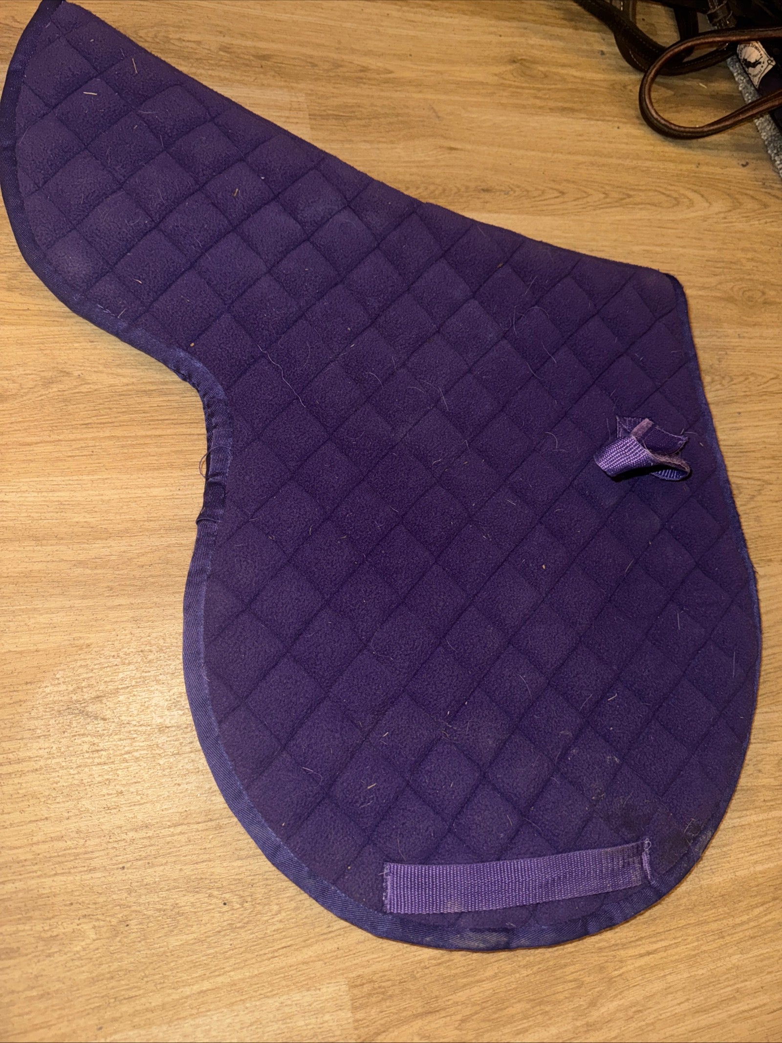 Weatherbeeta Cob Fleece Numnah - PURPLE