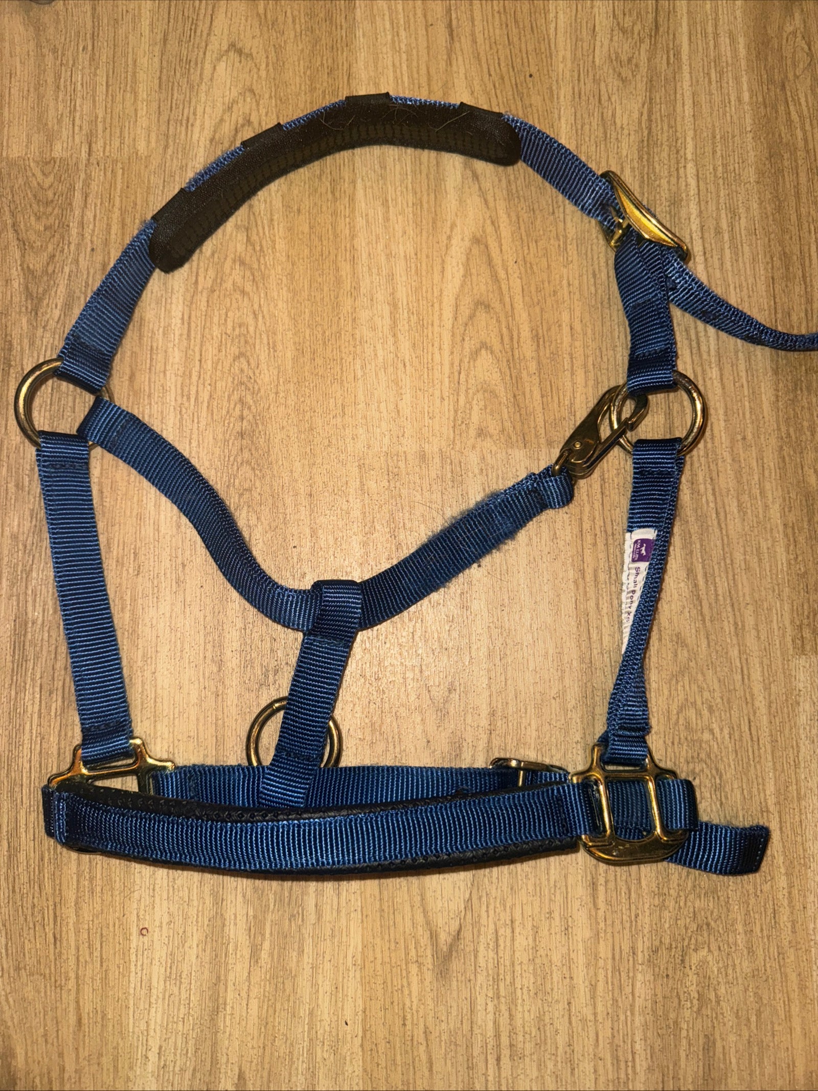 Km Elite Blue XS Pony Headcollar - FREE Postage