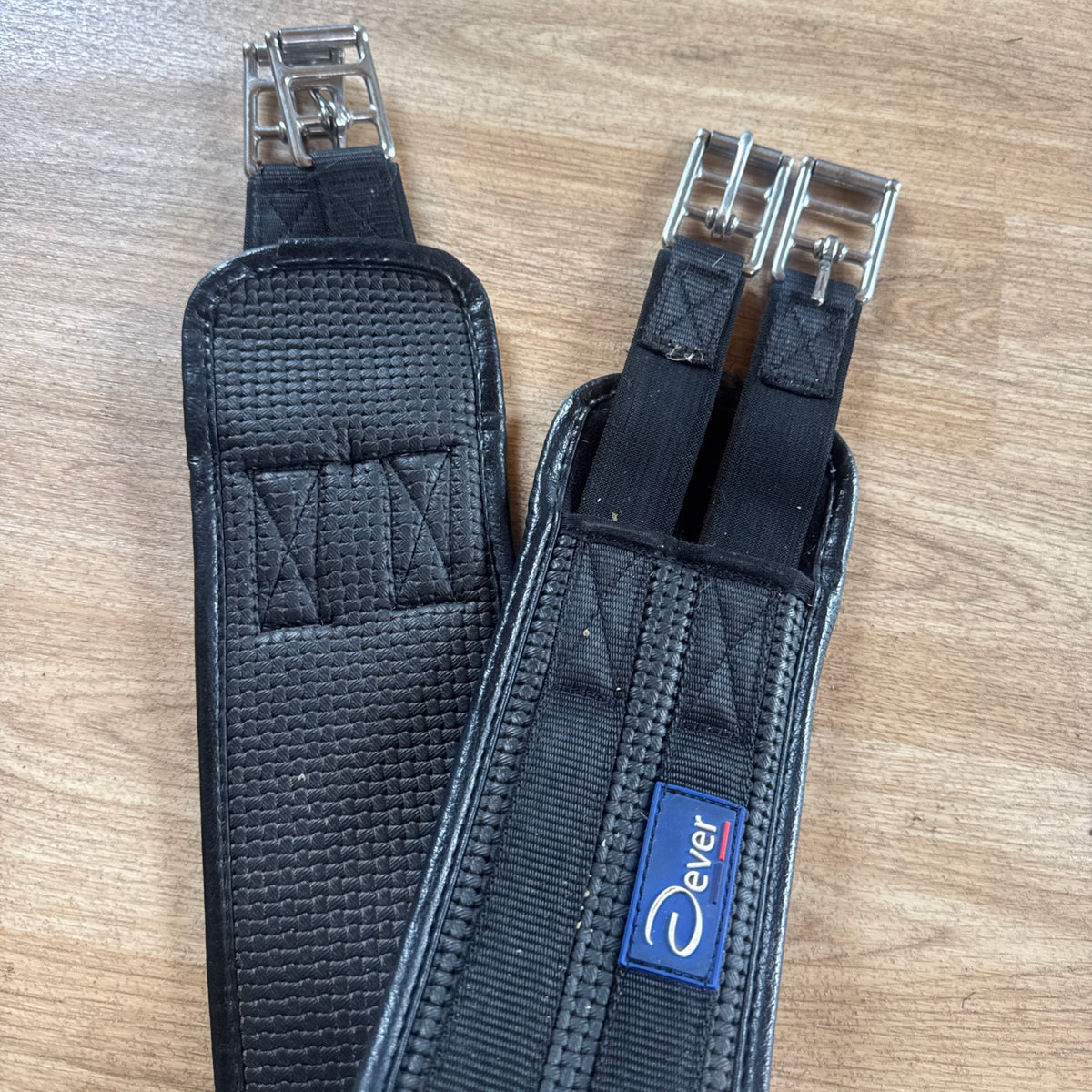 Dever 54” Black Elasticated Girth Padded Comfort Horse Tack