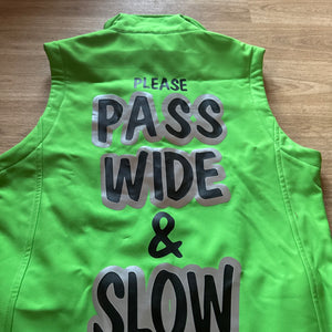 Please Pass Wide & Slow Equine Rider Gilet 8/10