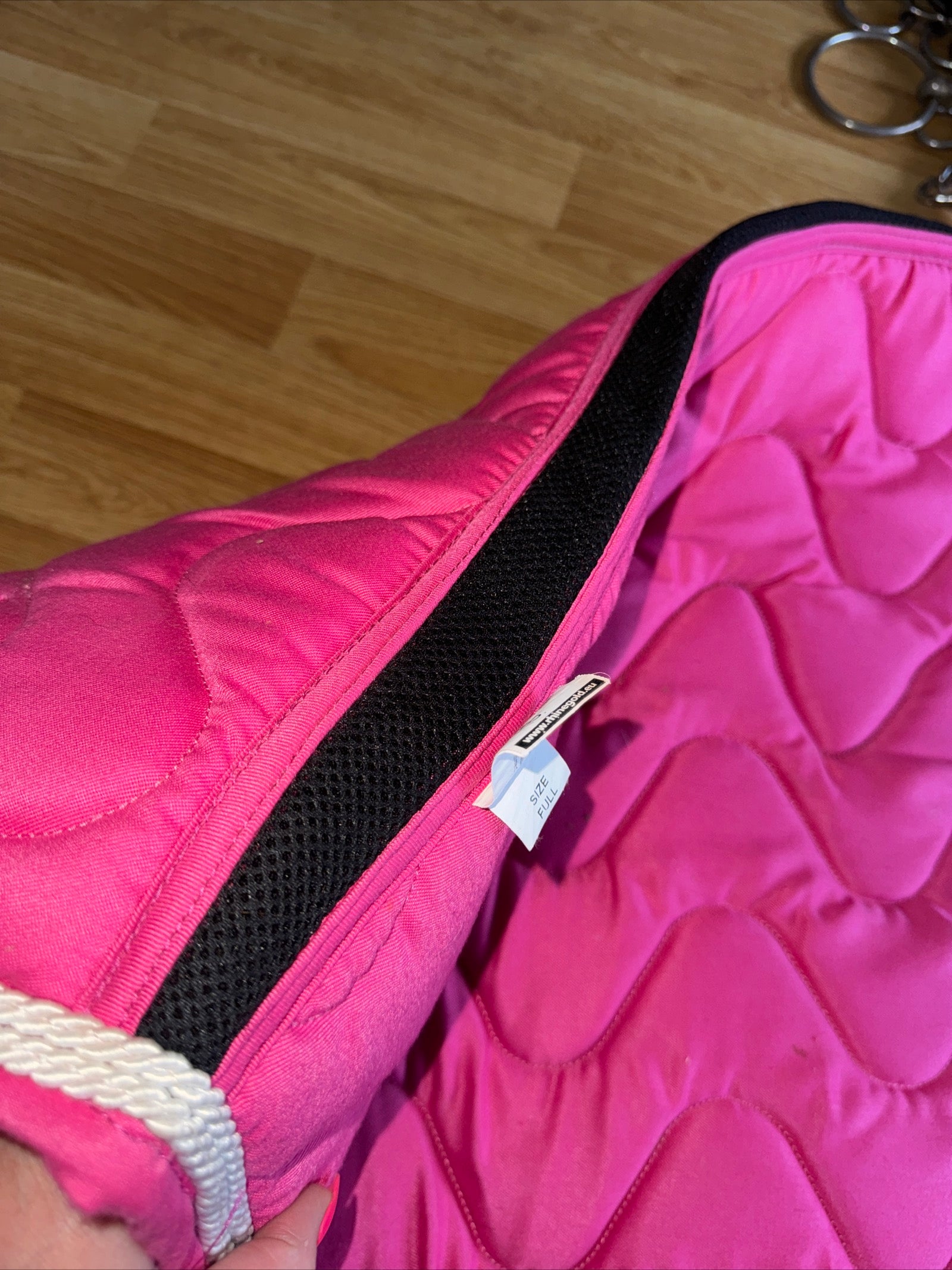 Rhinegold Bright Pink Full Saddle Pad