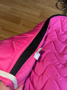 Rhinegold Bright Pink Full Saddle Pad