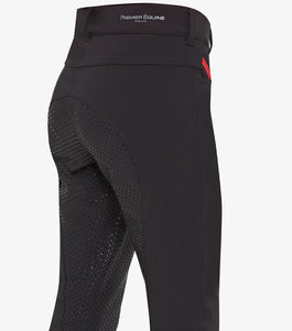 Premier Equine Diablo Junior Unisex Riding Breeches - Olive or Black
