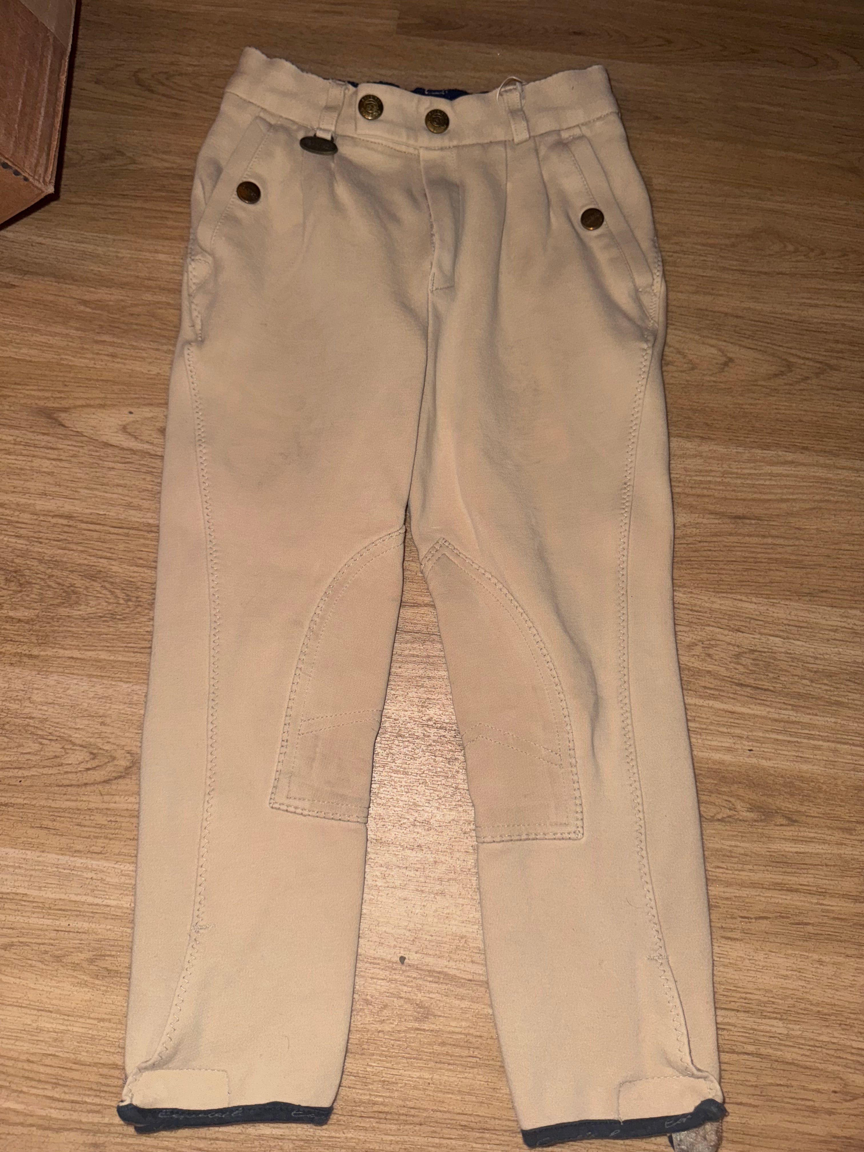 Equetech 22” Beige Childs Breeches