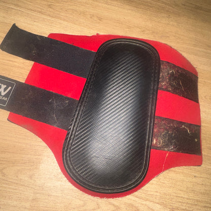 Woof Wear Red Size Large Brushing Boots