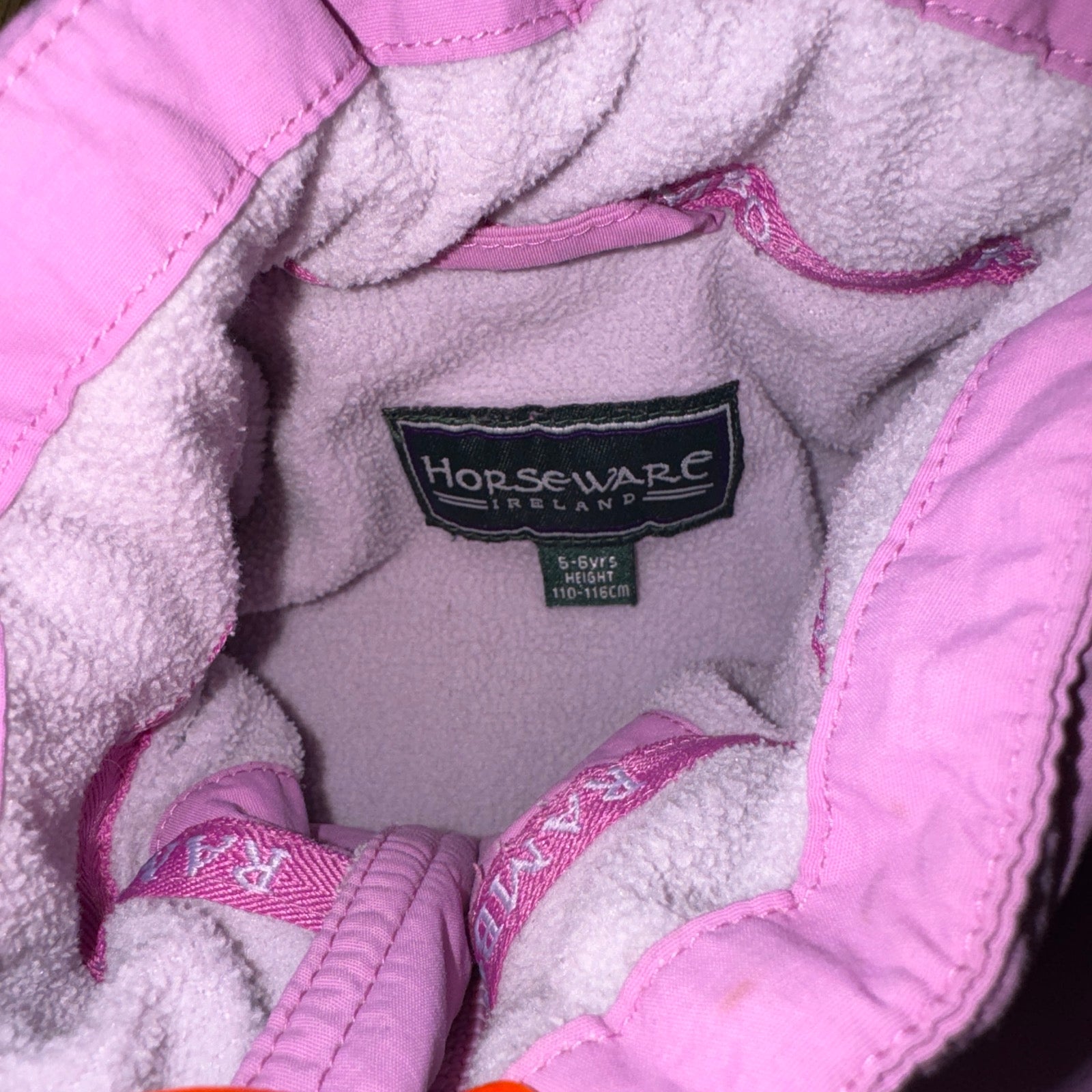 Horseware Ireland Light Purple 5/6yrs Riding Jacket Rain Showerproof