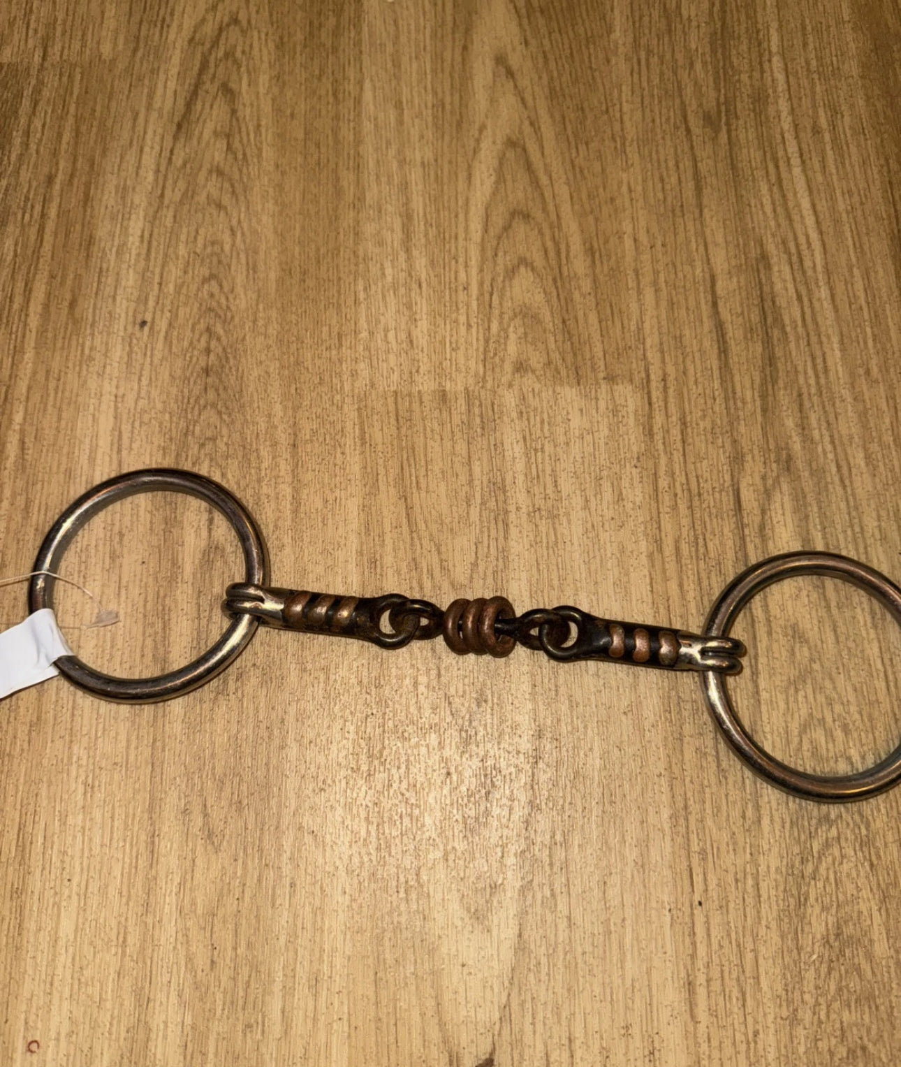 Sweet Iron Loose Ring Snaffle & Rollers 5.5” NEW