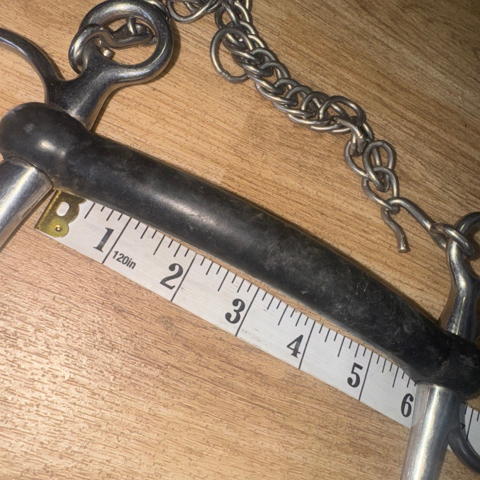5.5” Rubber Pelham & Curb