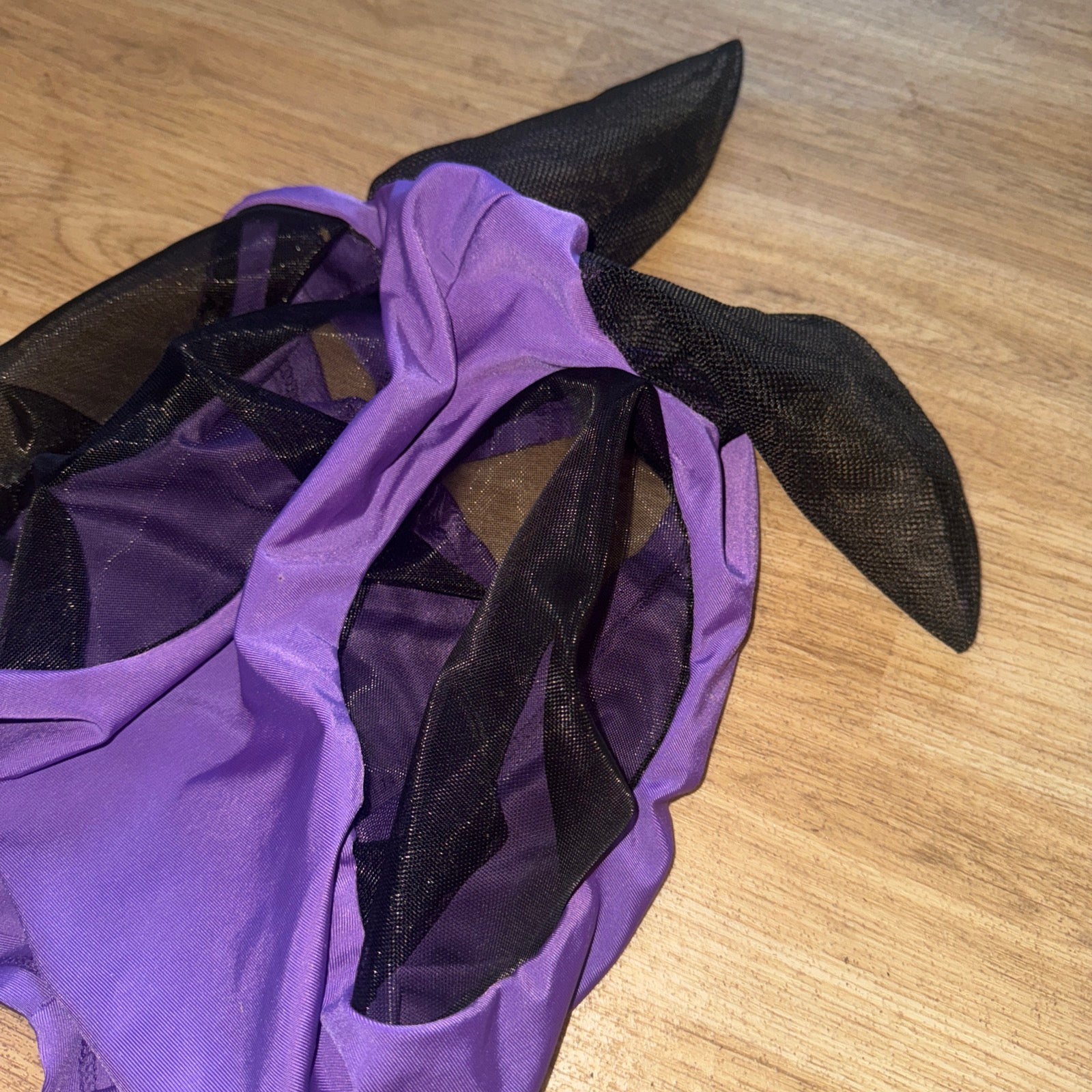 Purple Pony Lycra Fly Mask - Free Post