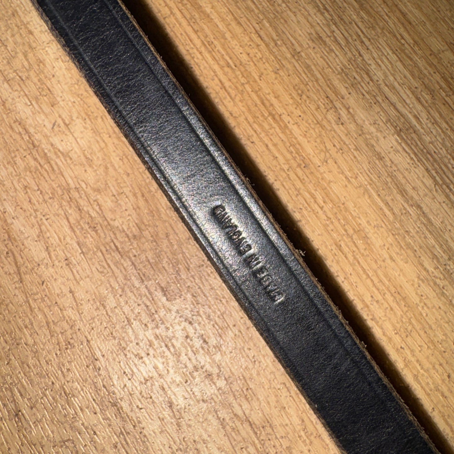 English Leather Inside Grip Reins – Black – Full Size 56” #13