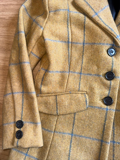 Sherwood Forest Green Tweed Show Jacket | Junior 26” Wool Nylon #13