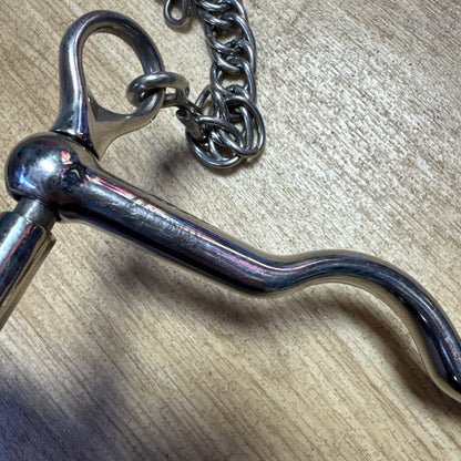 Jeffries Eldonian 5.5” Weymouth - Lip Strap - Curb #9
