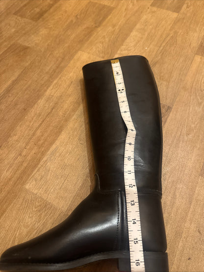 Hawkins Chaser Long Black Horse Riding Boots | Ladies Size 4 | Worn Once