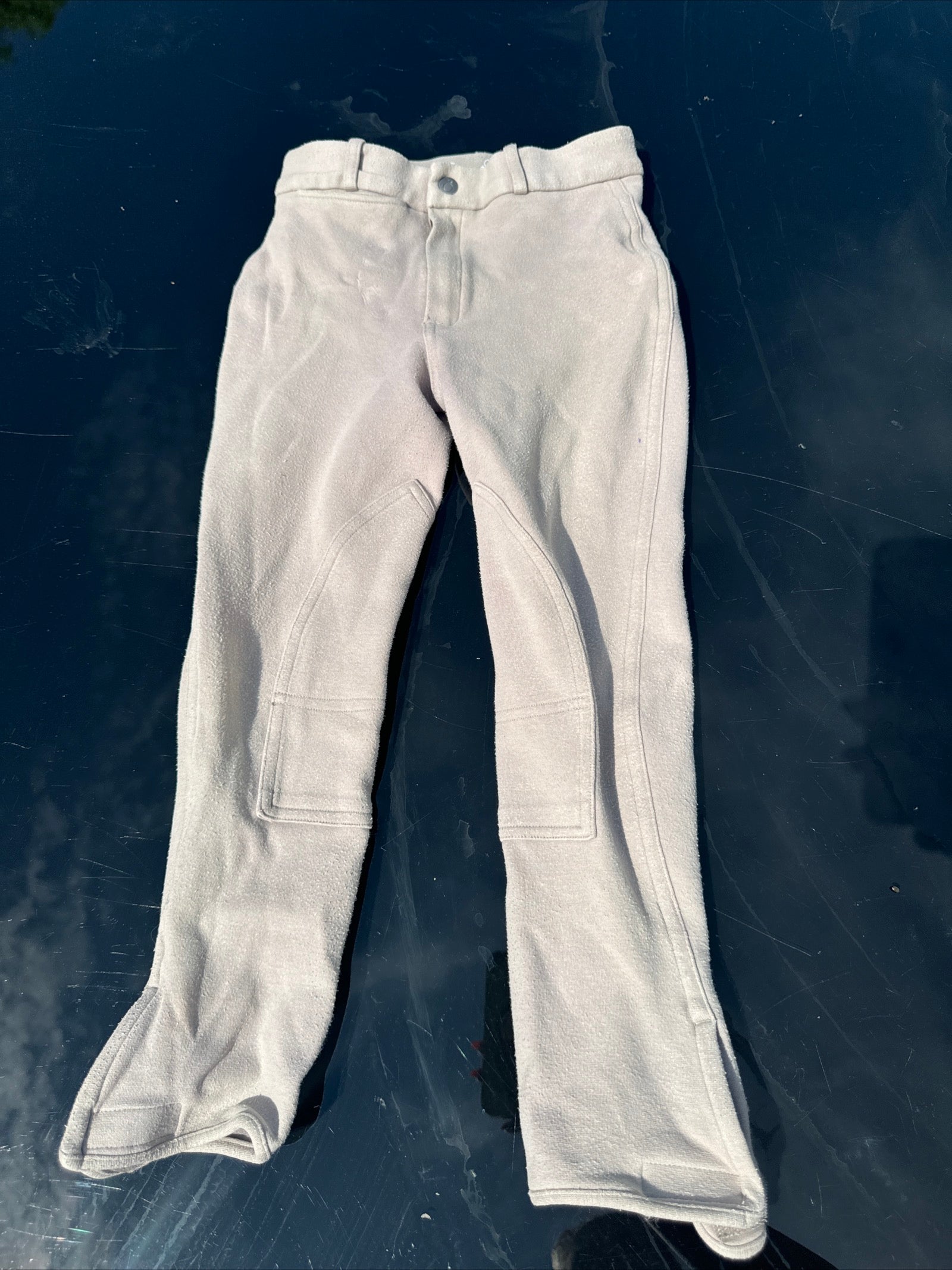 Fouganza Age 10 Beige Breeches - 135/145cm