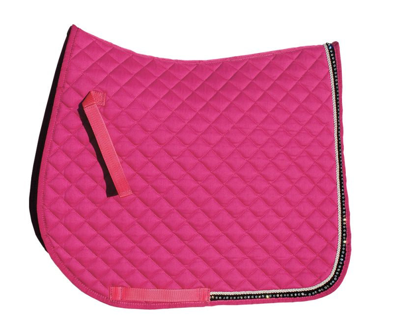 Rhinegold Elite Diamante Trimmed Saddle Cloth