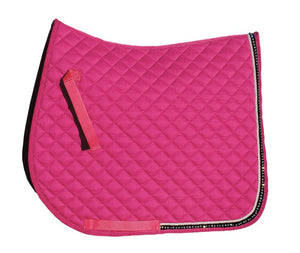 Rhinegold Elite Diamante Trimmed Saddle Cloth