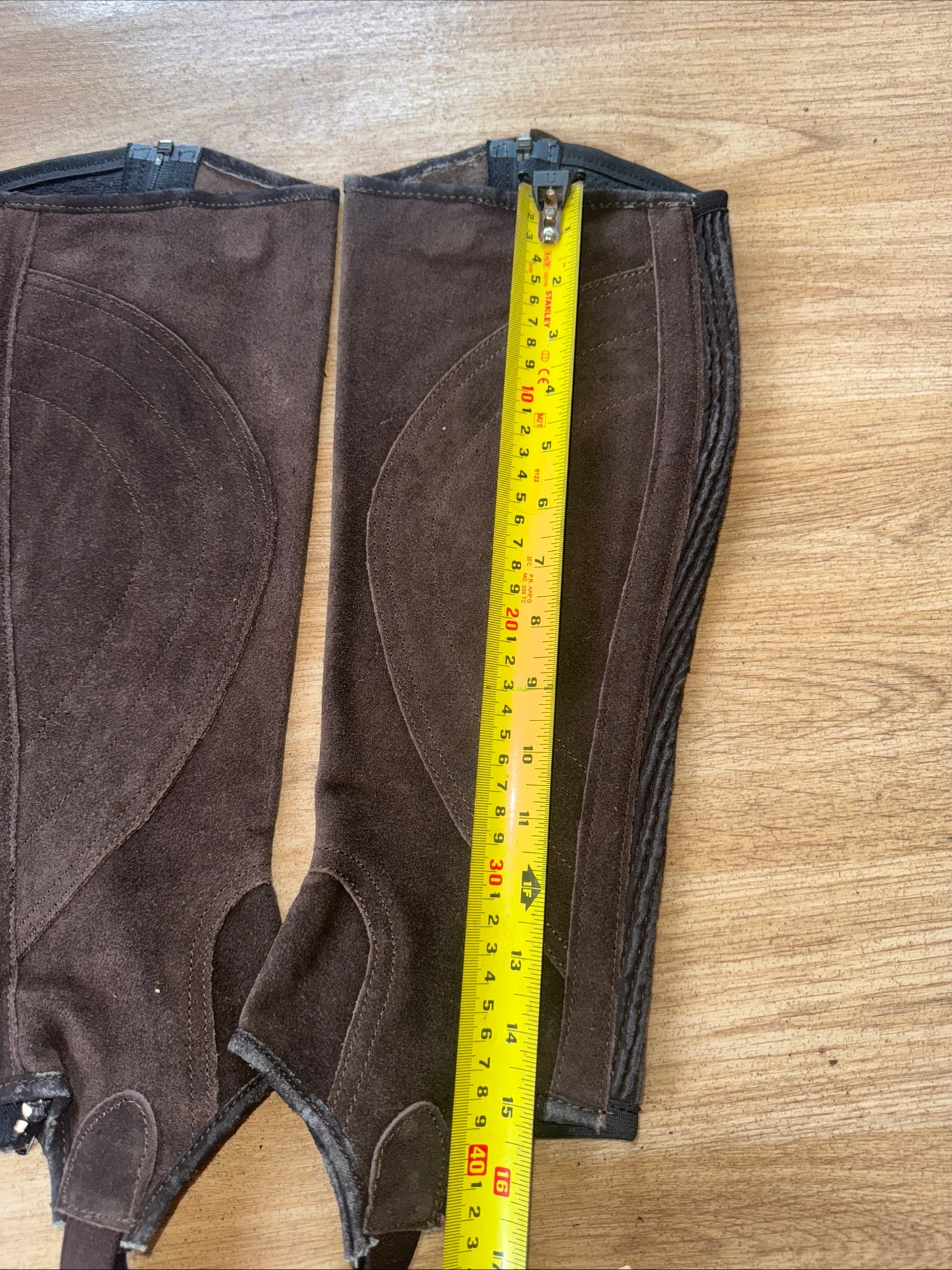 Dublin Brown Suede Ladies Medium Chaps
