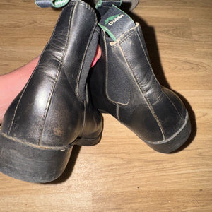 Dublin Black Leather Size 3 Jodphur Boots