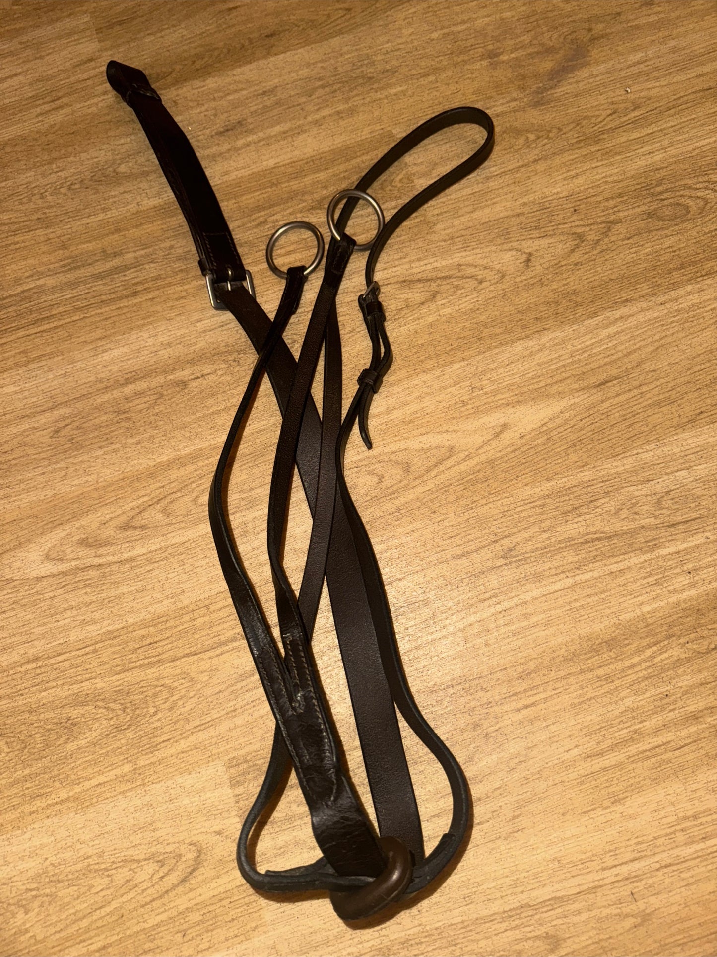 Hy Equestrian Brown Pony Running Martingale #43