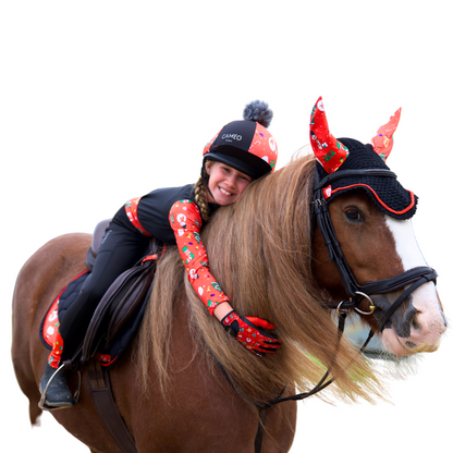 CAMEO JUNIOR ZEST RIDING TIGHTS CHRISTMAS