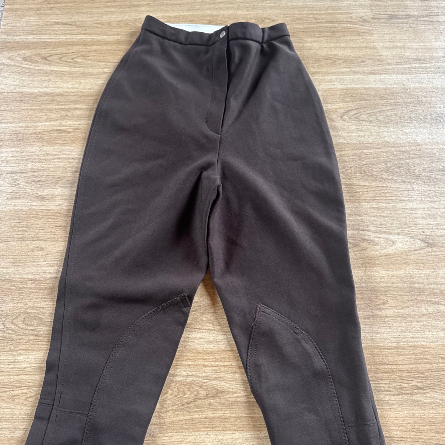Brown Stretchy Ladies 22” Jodphurs