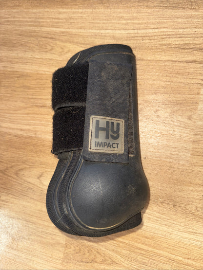 Hy Impact Black Tendon Boots | Size Pony | Second Hand Tack