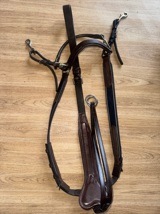 Rambo Micklem 3 Point Breastplate | Elasticated | Size Cob #222