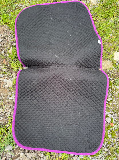 Hy Equestrian Purple Dressage Saddle Pad  - Cob Full