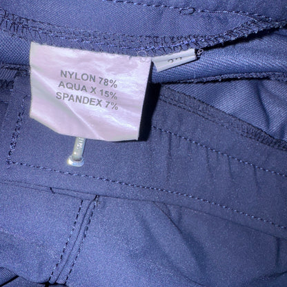 Silicone Grip Navy Shell Ladies Breeches 32”