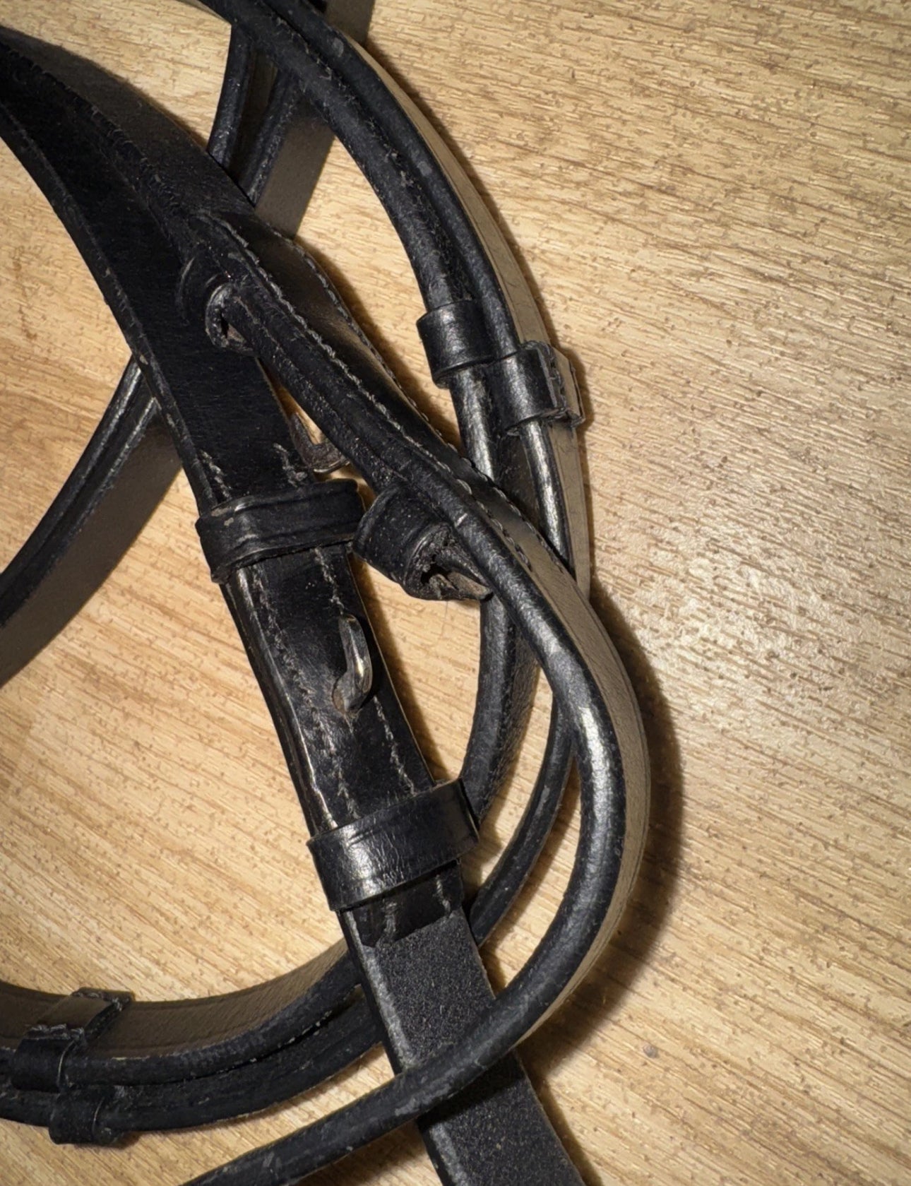 New Extra Full Plain Leather 58” Reins #63