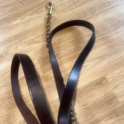 Jeffries Havana Brown English Leather Inhand Lead Wide Show Showing Horse #11