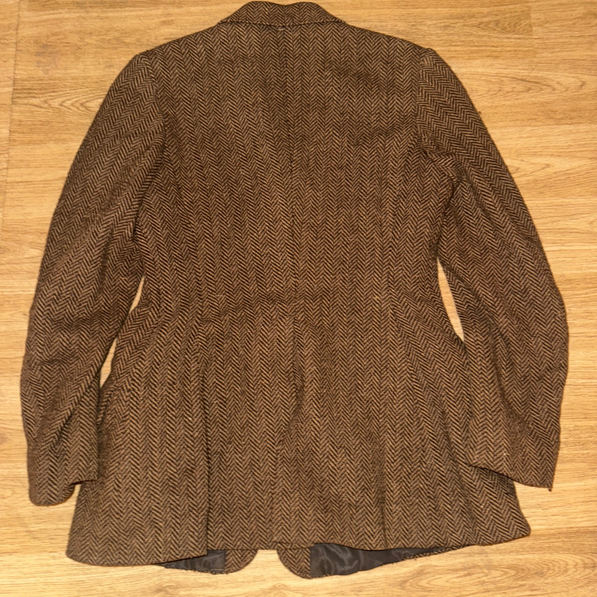 Saddlecraft Brown Wool Tweed Maids 34” Show Jacket #711 Hacking Hunting