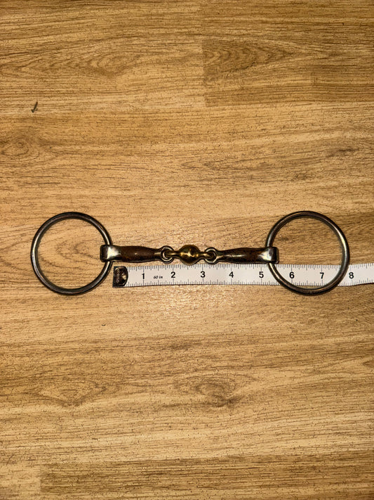 5” Loose Ring Copper Ball Lozenge Snaffle | Second Hand Bits Always For Sale