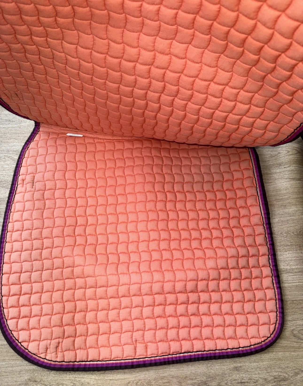 Eskadron Peach Purple Dressage Saddle Pad