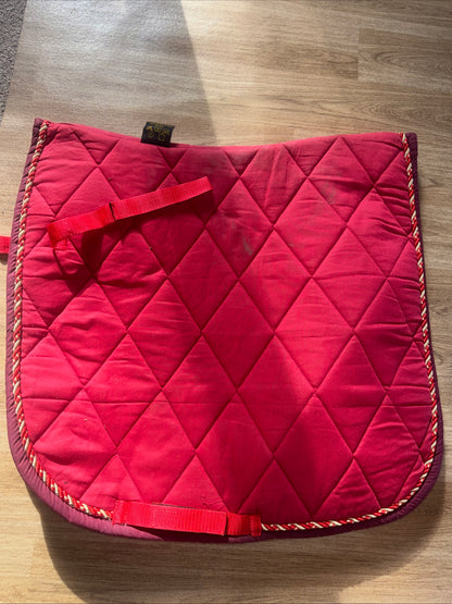 Bartyl Red Size Full Square Saddle Pad | Second Hand Horse Tack