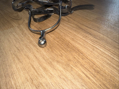 Roller Ball Ladies Spurs With Leather Spur Straps | Second Hand Horse Rider #113