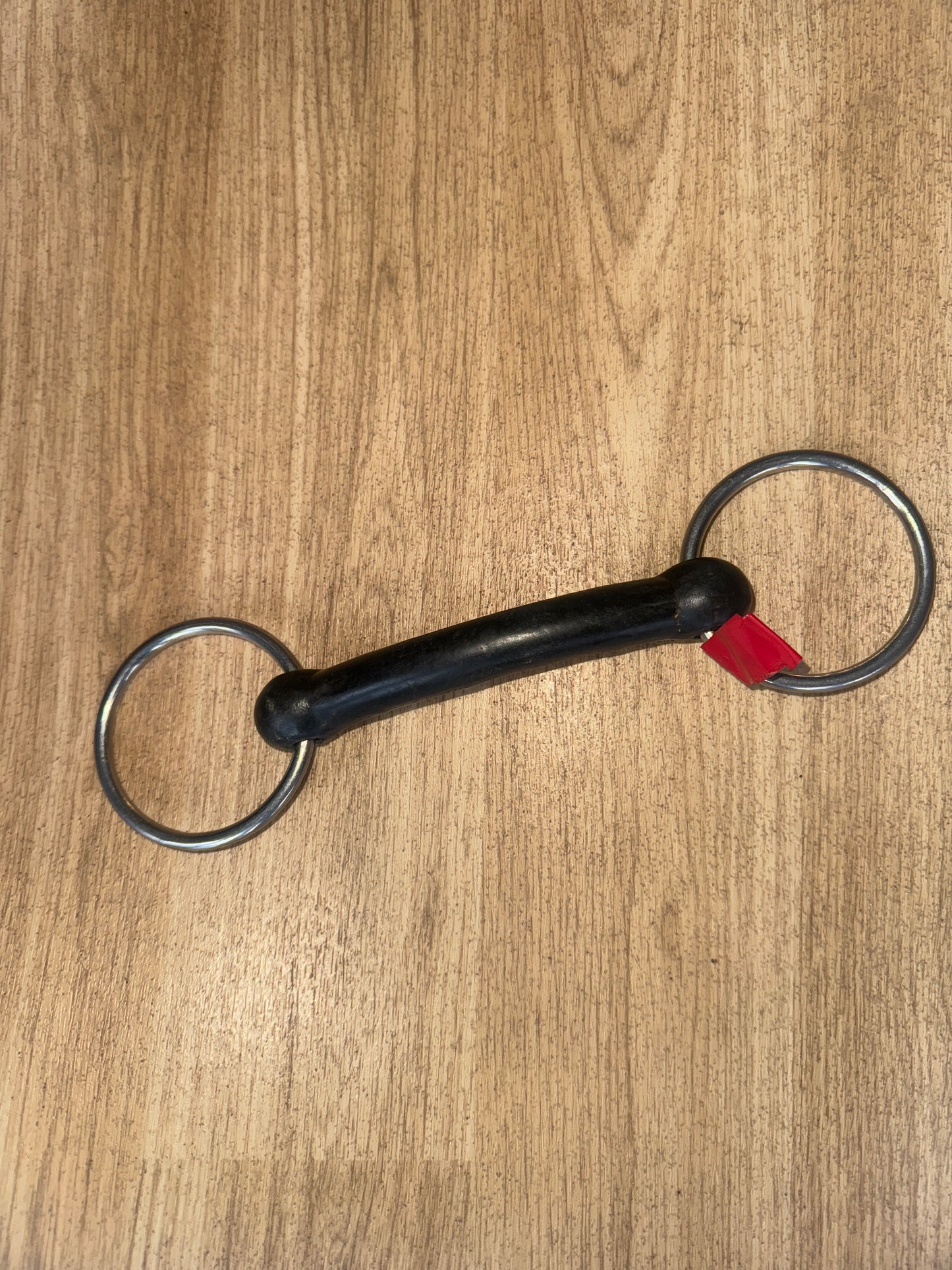 Loose Ring Rubber Mullen Snaffle